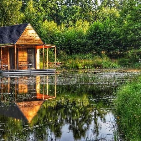 Heather Hut, Off-Grid Cottage On A Pond+2 Ha Darzkowo ภายนอก รูปภาพ